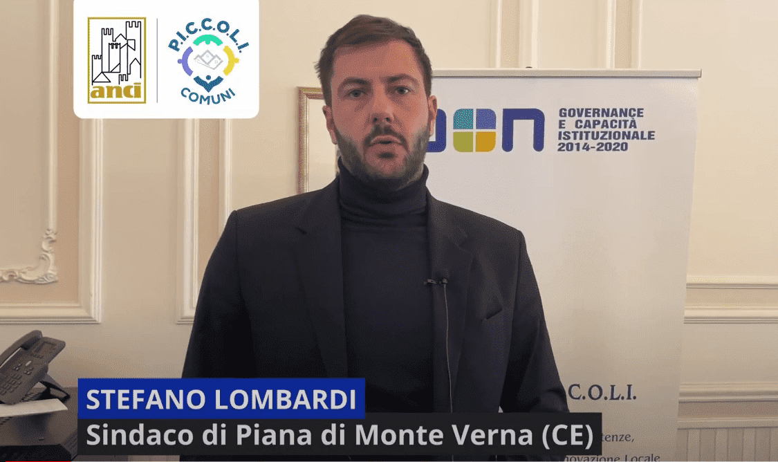 I Laboratori di PICCOLI – intervista a Stefano Lombardi, Sindaco di Piana di Monte Verna (CE)